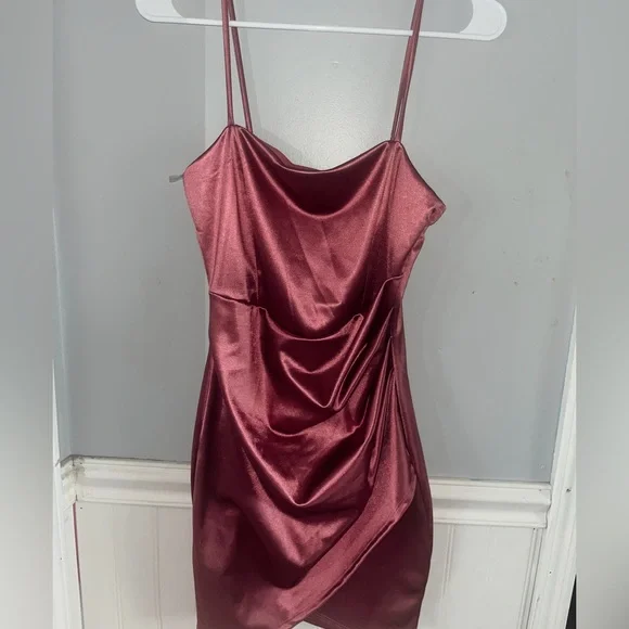 open lace back dress Jovani D5079 Size 6, 14 Hot Pink Long Metallic Prom Dress Corset